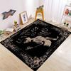 Ouija Tarot Witchcraft Gothic Area Rug,Carpet Rug for Living Room Bedroom Sofa Doormat Decoration,Kids Play Non-slip Floor Mat