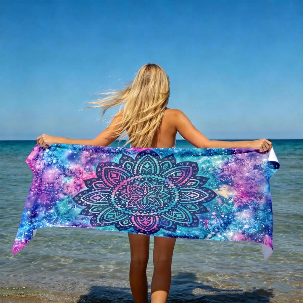 Beach Towel | Bath Towel Lightweight Soft Extra Large Luxury Oversized with Strong Wrapping Properties | Perfect for Sports, Tra