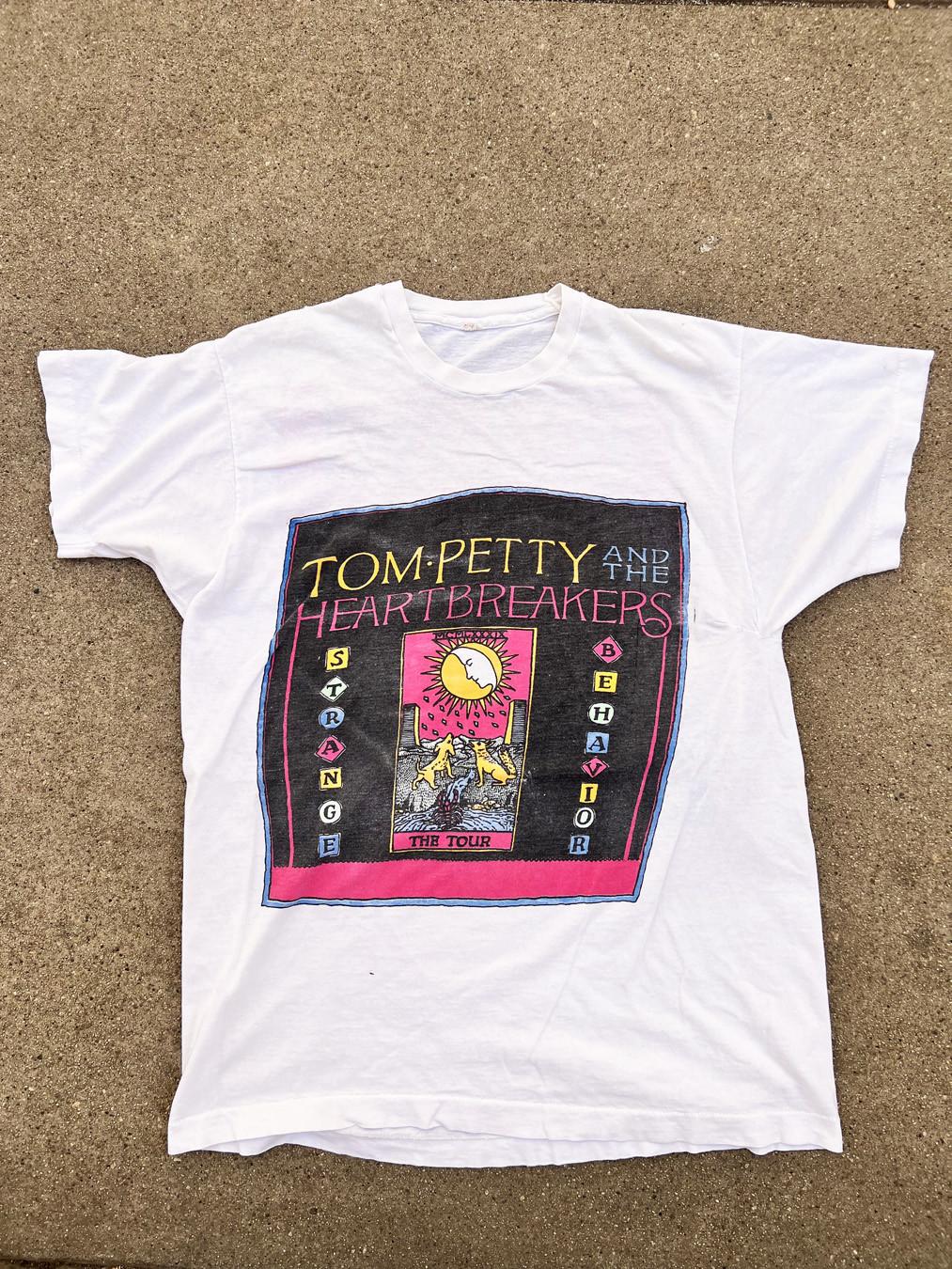 1990 Tom Petty And The Heartbreakers Full Moon Fever T-Shirt NI557 Unisex T-Shirt M