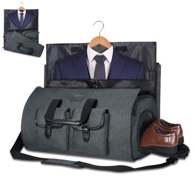 Suit Bag Lightweight Oxford Cloth Anti-Wrinkle Lining 2-in-1 Design Spacious Storage Waterproof