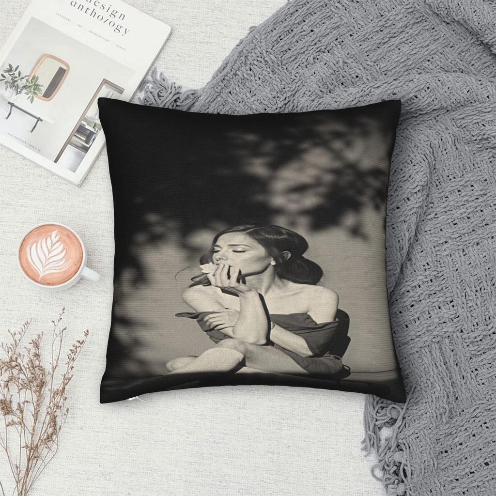 Arianas Grande  Pillow Cover  Comfy Cushion Cover Fashion Pillow Case For Couch Sofa Bedroom