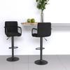 Day and Night - Day and Night Kitchen Stools 2 Units Black Velvet