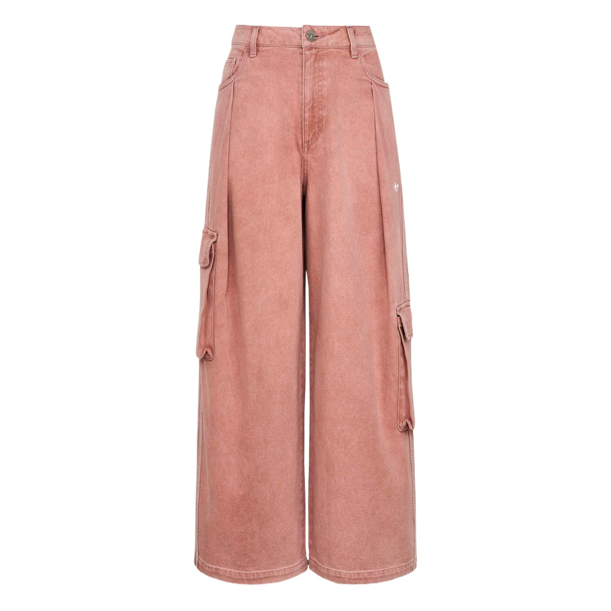 Adidas Originals Side Pocket Soft Touch Minimalist Comfortable Cargo Pants Women bottoms KU9534 25