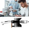 2 Stück 0,4 mm Hotend-Kit Ersatz für Snapmaker U1 3D-Drucker Extruder Hotend mit 2 Silikon-Socken 2 Düsenbürsten 2