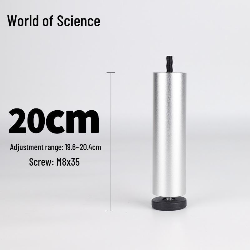 Adjustable Aluminum Alloy Furniture Legs for Cabinets, Sofas, Refrigerators, and Washing Machines