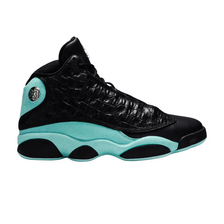 

Jordan 13 Retro Чорний Острівно-Зелений 42