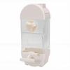 Automatic Bird Feeder Spill Proof 800ml Plastic Hanging Bird Cage Feeder for Parrot Parakeets Lovebirds
