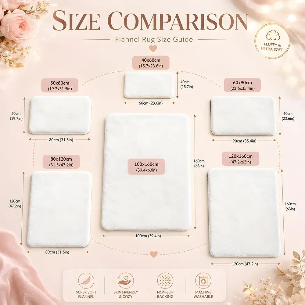 The Twilight Sagaq Floor Mat Machine Washable Soft Flannel Area Rug, Non-Slip Absorbent Floor Mat for Living Room Bedroom