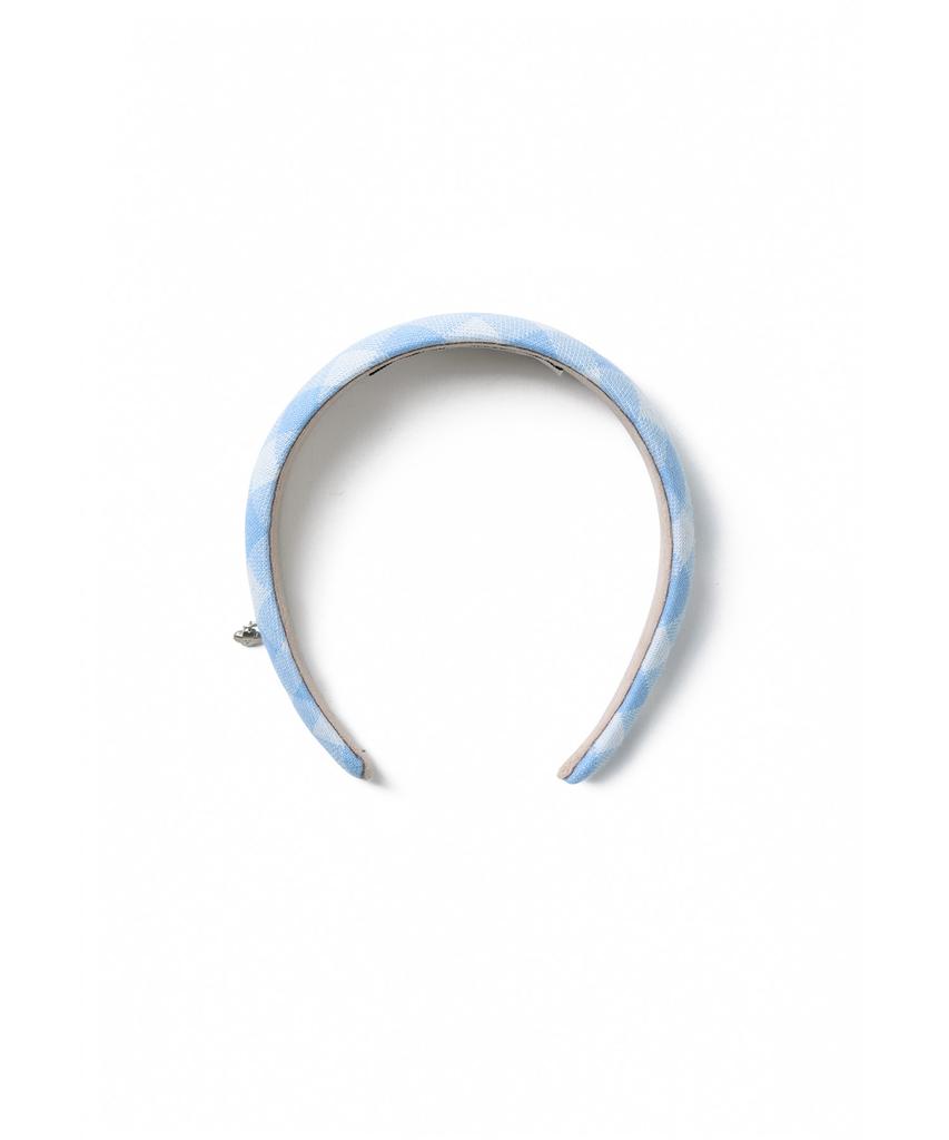 Ttudement Gingham Check Hair Band_Light Blue