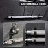2/4PCS Car Trunk Umbrella Hooks Universal Plastic Organizer For SUV Sedan Interior Storage Auto Vehicle Hanging Accessory