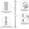 Stainless flagpole flagpole outdoor stainless porch 360 bracket, for porch mounted for most zes of perforated