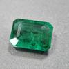 Certified Natural Zambian Green Emerald 9.50 Ct Emerald Cut Loose Gemstone