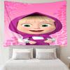 1PC Pink Flowers Sweetheart And Bear K-pop Music Group Tapestry Accessories for Bedroom,Livingroom, Dormitory Room Wall Decor Fan Birthday Gifts