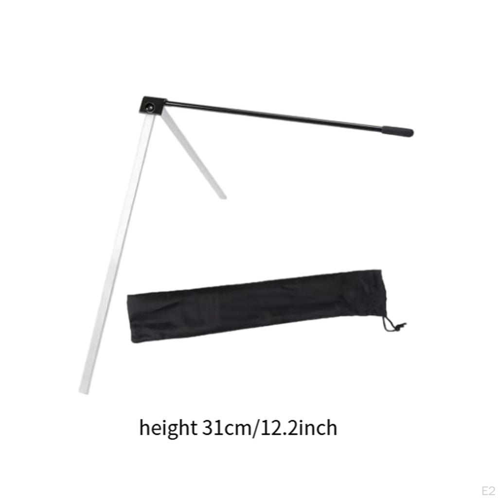 Football Kicking Tee Field Goal Kickers Stand Adjustable Foldable Flexible Ball Holder