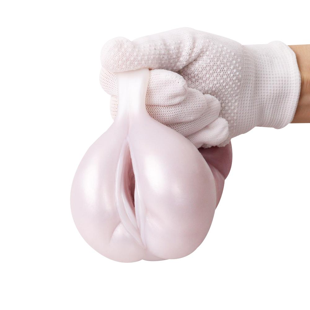 Men's Molded Masturbation Cup Soft Silicone Sex Toys Penis Training Masturbator Pocket Pussy Gay Sex Machine for Men