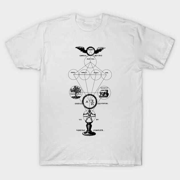 The Origins of Alchemy T-Shirt S-5XL S