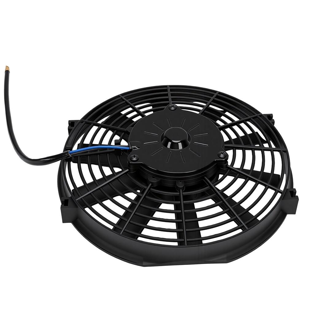 10 Inch Slim Fan Push Pull Electric Radiator Cooling Fan High Performance 12V 80W Motor 257mm Diameter with Fan