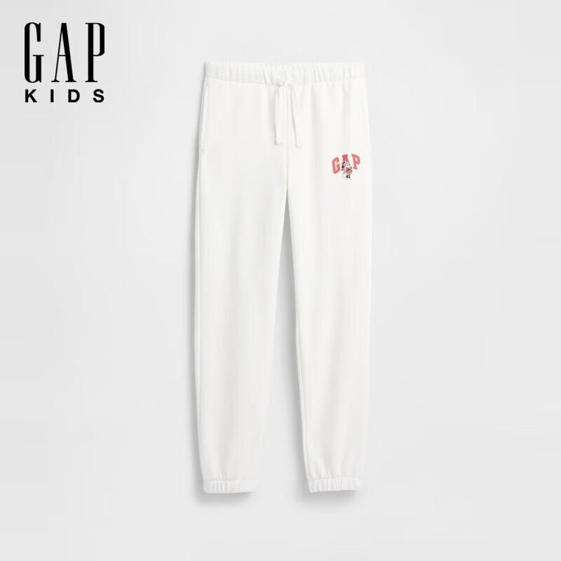 GAP Girls Logo Fleece Cuffed Sweatpants XS