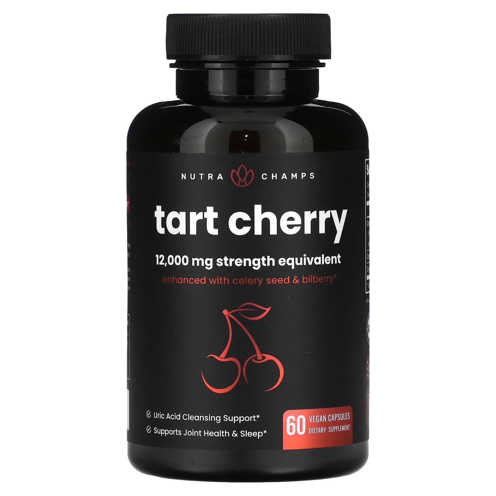 

Tart Cherry, 12,000Mg, 60 Veggie Caps