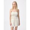 GU by Uniqlo Bra Feel Cropped Shirring Tube  Flower 