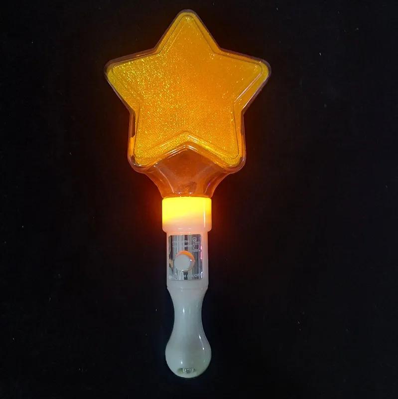 Glowing LED Magic Star Wand Gifts Luminous Party Decoration Light Stick Kids Boys Girls Happy Fluorescent  Birthday Party Decors