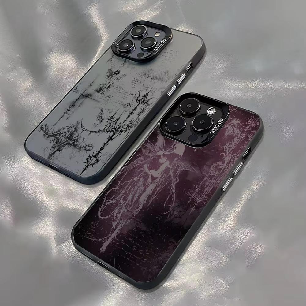 Heißes Gothic Cybersigilismus Handyhülle für Samsung Galaxy A37 A57 A17 A07 A16 A06 A35 A55 A25 A05S A15 A34 A24 A26 4G 5G Cover