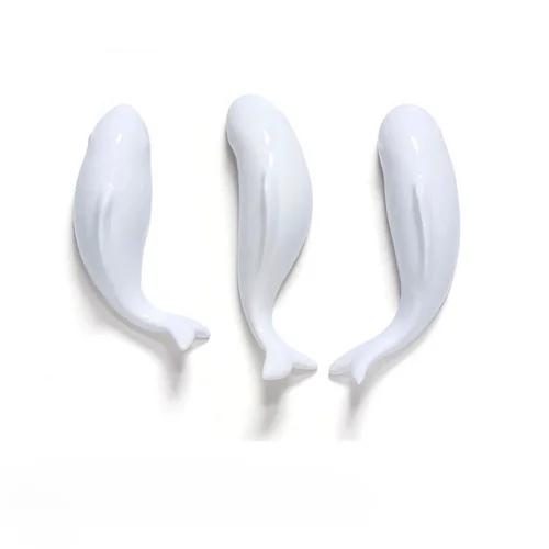 Ceramic Swimming Fish Hanging Wall Decoration Carp Background Living Room Decor Aesthetic Room Decoration Accessories