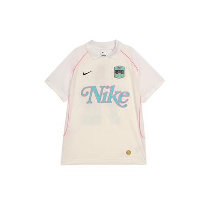 Nike Retro Trikot Buchstaben Zahlen Aufdruck Atmungsaktiv Schnelltrocknend Kurzarm Fußball Trikot Herren Oberteile Berg-Weiß HM4462-100