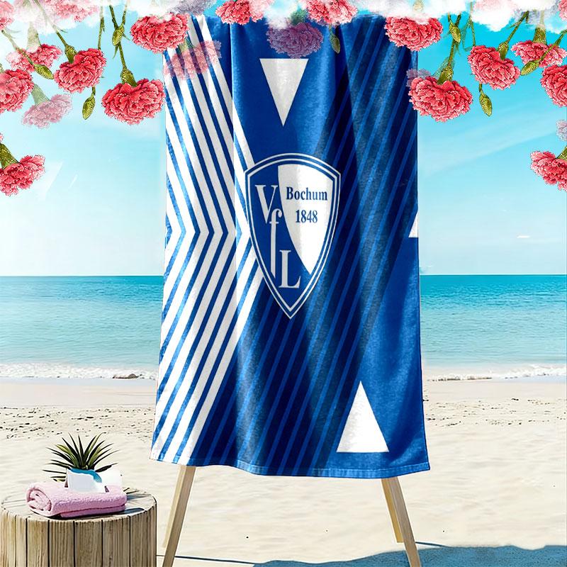 VfLBochum Beach Towel, Large Soft Quick Dry Towel for Beach Camping Swimming