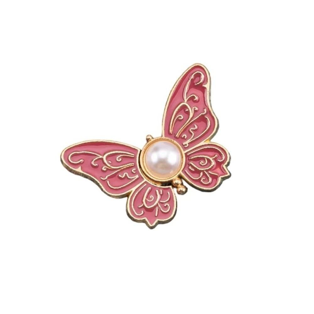 Temperament Butterfly Shape Jeans Buttons Adjustable Waist Tightening Tool Pants Pins Fixed Waist Fastening Pins Scarf Fastening