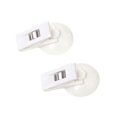 1 paio di clip a ventosa per auto, comode per tenere in ordine le carte e i contanti, per una guida sicura