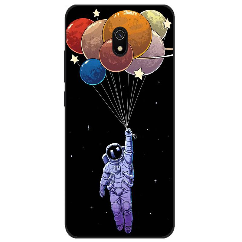 Case for xiaomi redmi 8a cases full protection soft tpu back cover on redmi 8a bumper hongmi 8a phone shell bag coque animal dog
