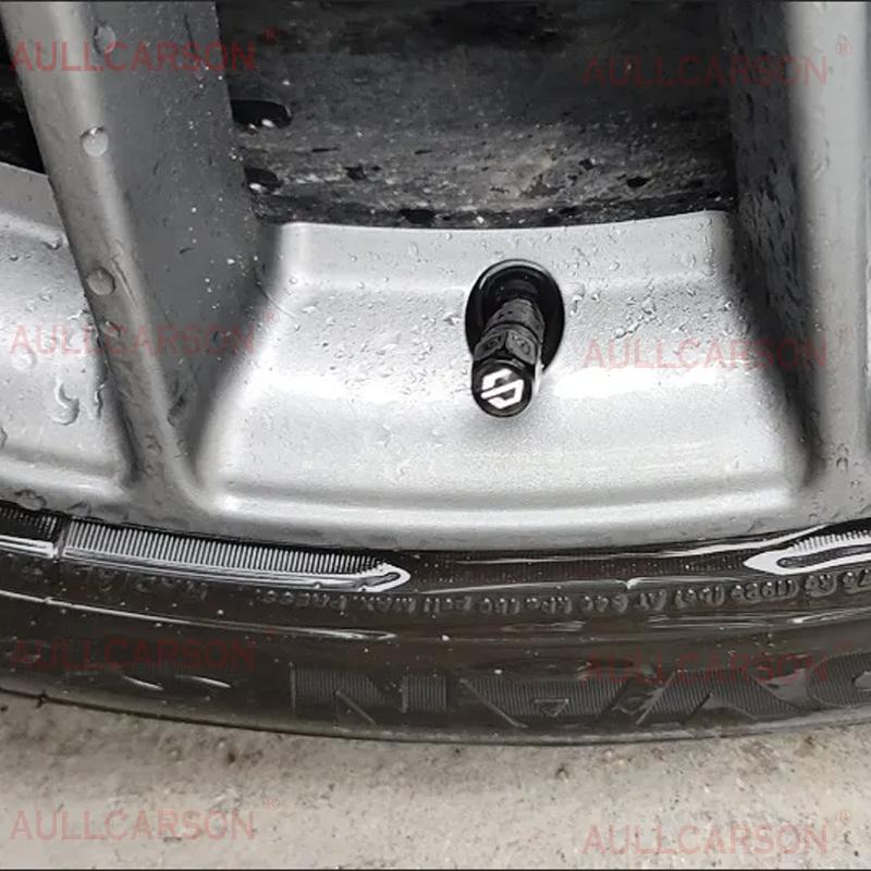 Car Wheel Tire Air Valve Caps Stem Cover With Brand Auto Accessories For Leapmotor Leap Motor T03 S01 C11 C01 Valve Stems 1