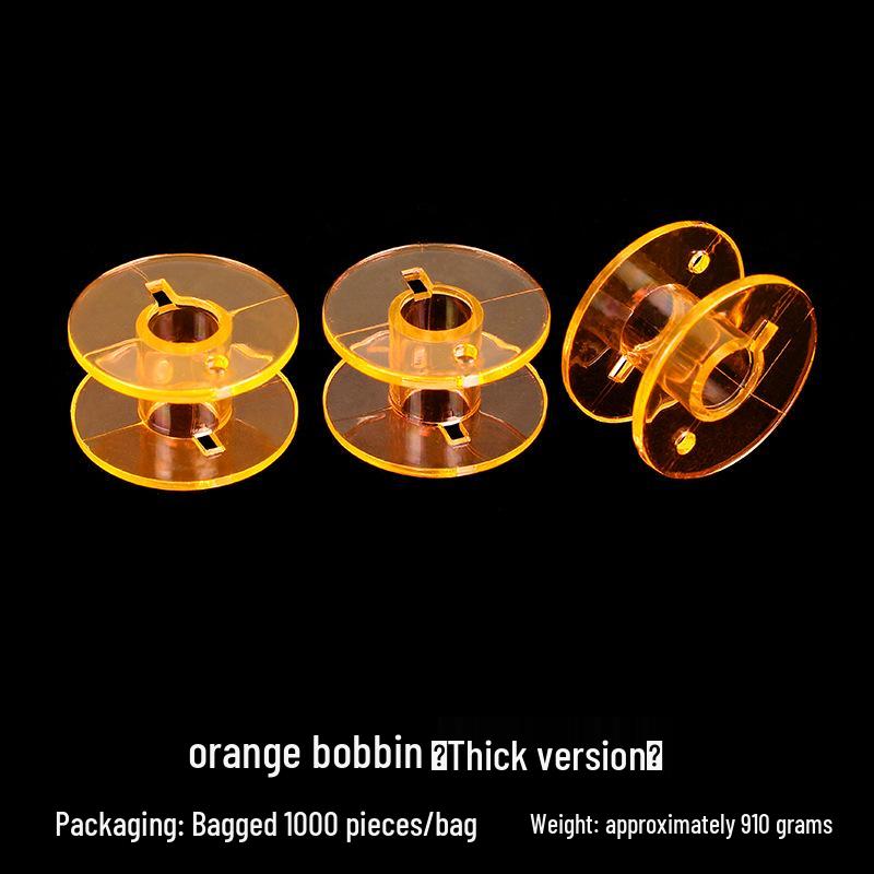 Bobbin Lock Core Storage Box with 25/36 Compartments - Clear Plastic Sewing Machine Spool Organizer.