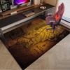 Middle-earth Map Adventure The Lord Carpet, Chair Rug,Rug for Office Bedroom Living Rooms, Doormat Decor Fan Gift Christmas Gift