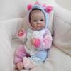 Original Brand 48cm Reborn Dolls Bettie Full Silicone Body Newborn Dolls with Exquisite 3D Painting Visible Venous Blood Simulation Doll Kid Xmas Gift