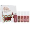 Just Herbs Ayurveda Flüssiger Lippenstift Set 5 Stück mit Feuchtigkeitsspendenden & Leichten Lippenfarben (Akt- und Brauntöne) & Just Herbs Ayurvedische Cremige Matte Li