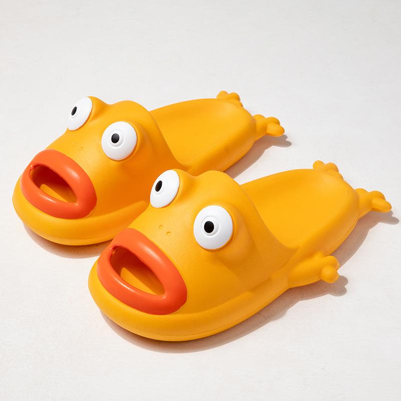 Cute Frog Slides for Men and Women Slippers Breathable Sandals Women's and Men's Shower Shoes Comfort Cloud Soft Slides