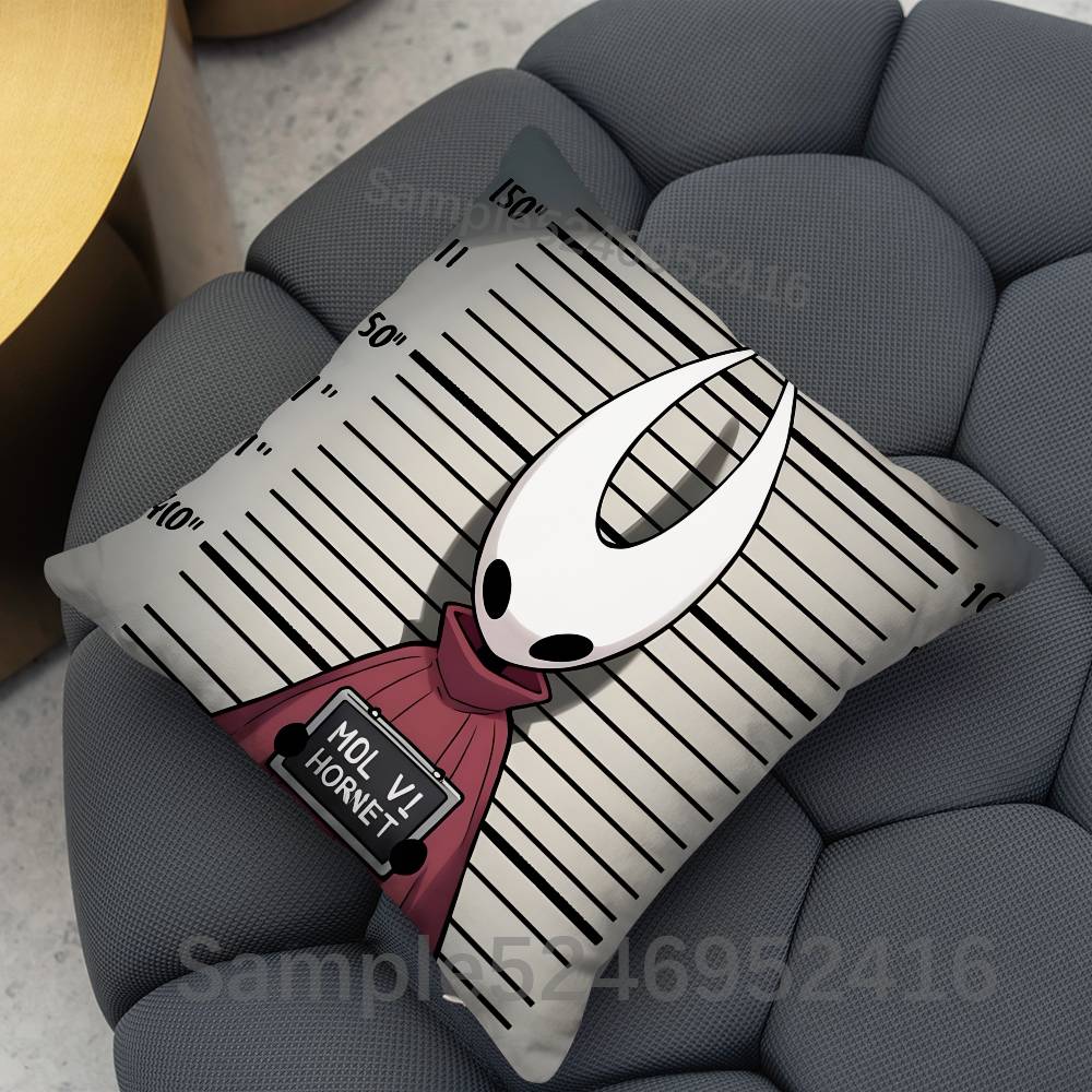 Hornet SSilksong Hollow Knight Pillow Case Cover Square for Decorative Cushion Bed Couch Sofa Classic Style Machine Washable