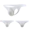 Men Briefs T Shape Thin High Elasticity Solid Color U Convex Pouch Male
