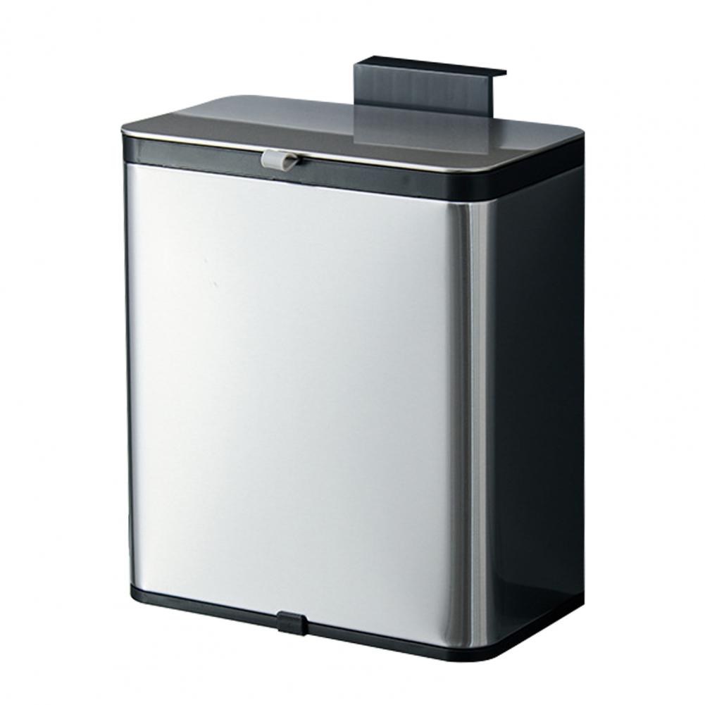 Кухонный компостер на 0,8 галлона, подвесное мусорное ведро с крышкой, мусорное ведро из нержавеющей стали для дверцы кухонного шкафа