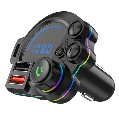 Αυτοκίνητο Bluetooth MP3 hands-free κλήση P22 νέο αυτοκίνητο πομπός FM QC3.0 + PD20W διπλή γρήγορη φόρτιση