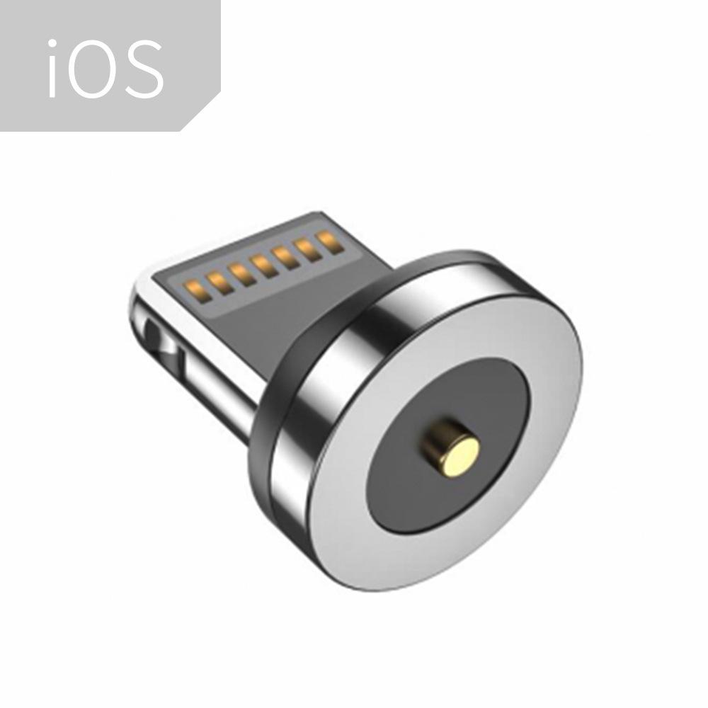 540° Rotating Magnetic 3-in-1 Charging Cable for Android, Apple, and Type-C Devices