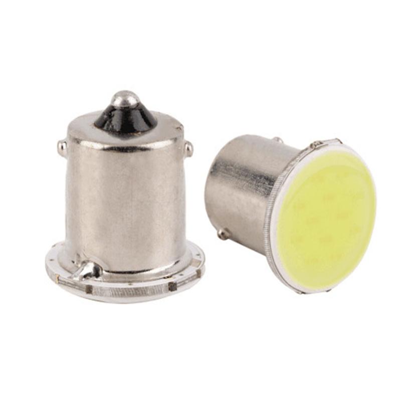 1 P21W 1157 Bay15d 1156 BA15S LED Turn Signal Bulb COB Car Interior Light Parking Reverse Back Brake Lamp Super Bright 12V 7000K