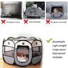 Octagonal Pet Tent Foldable Portable Oxford Cloth Cat and Dog Nest Waterproof and Scratch Resistant Cat and Dog Home Furnishings