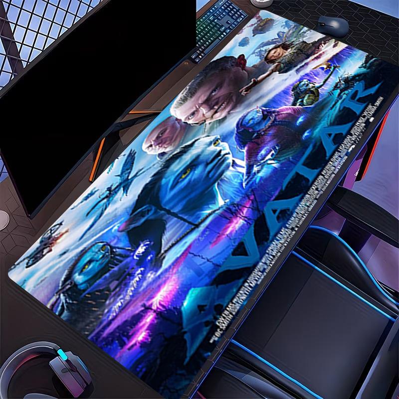 Podložka pod myš s potiskem Avatara, pro podložku pod klávesnici, podložka pro notebook PC pro kancelářské domácí použití, dekorace stolu, perfektní dárek k narozeninám pro hráče