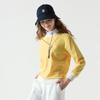 MunSingwear Women S Tricot SweatShirt Yellow Mq122ltl13
