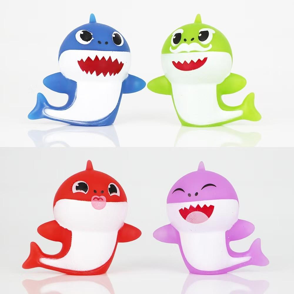 Fun Baby Shark Figures In Blind Box Pvc Toys Perfect For Kids Gifts Baking