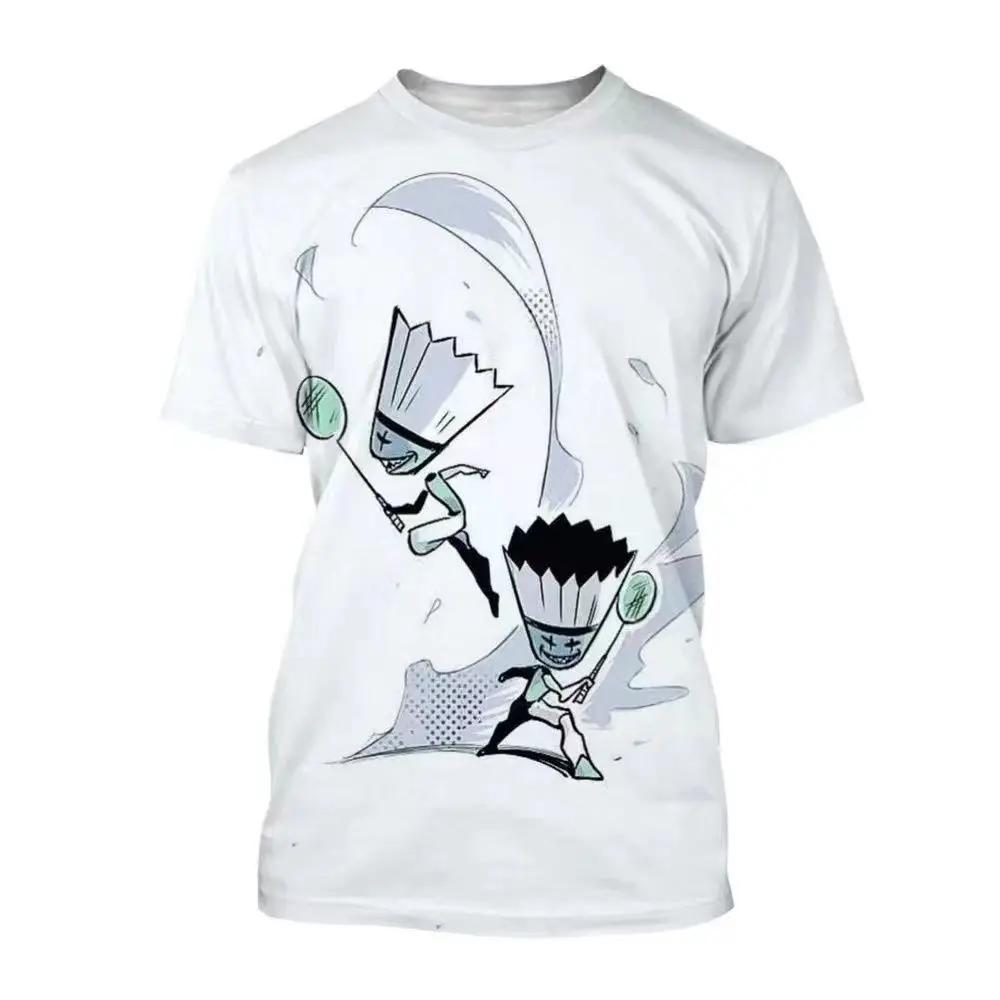 The 3D Printed Short-sleeved T-shirts for Men's and Women's Badminton In Summer Are Fashionable, Comfortable and Cool