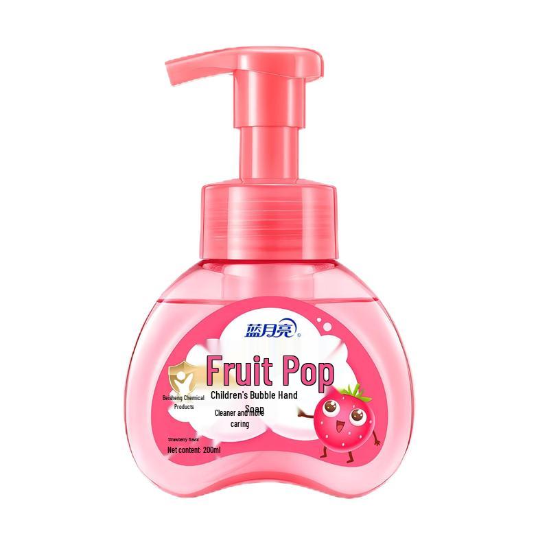 Blue Moon Fruit Bubble Strawberry Kids Foaming Hand Soap 3x200g Set